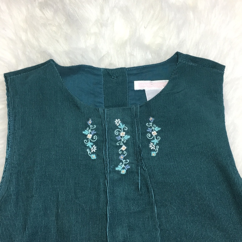 💚JANE AND JACK💚GREEN RUFFLE  DRESS - Picture 6 of 13